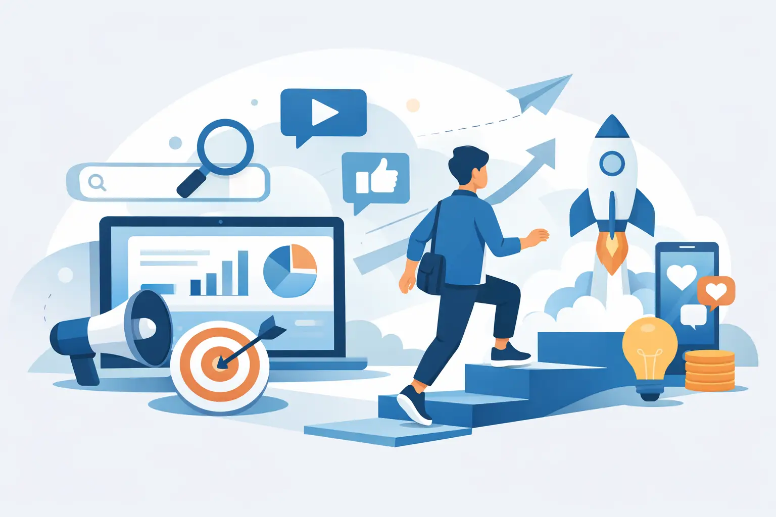 Read more about the article First Step to Start Digital Marketing Right