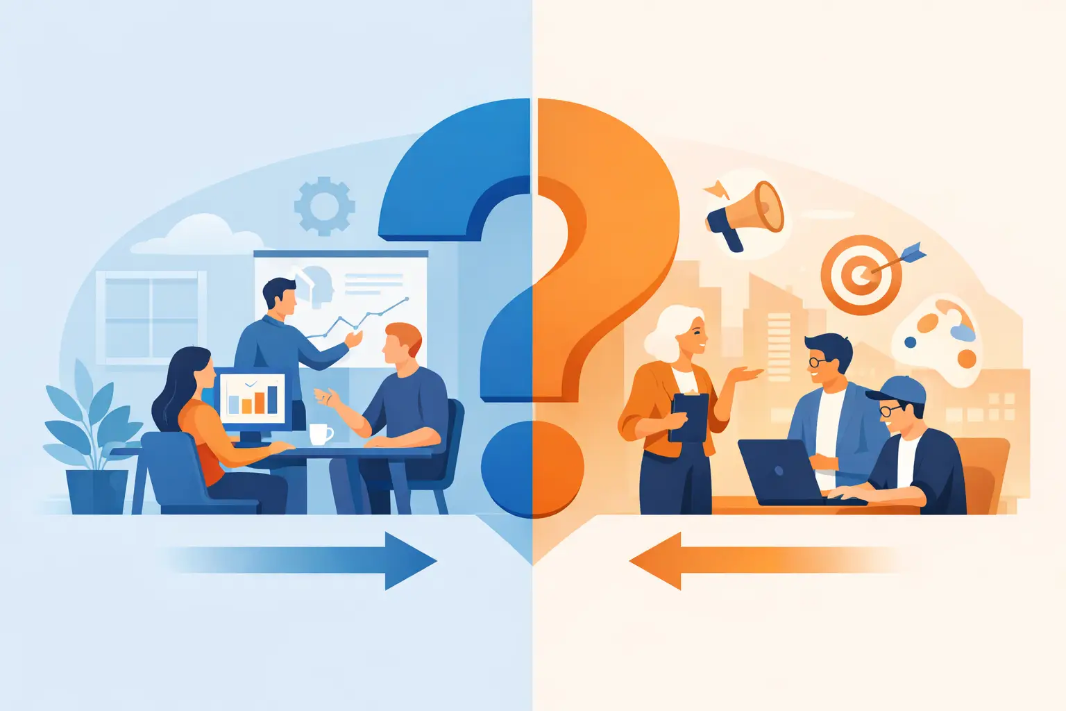 Read more about the article In House vs Agency Marketing: What Fits?